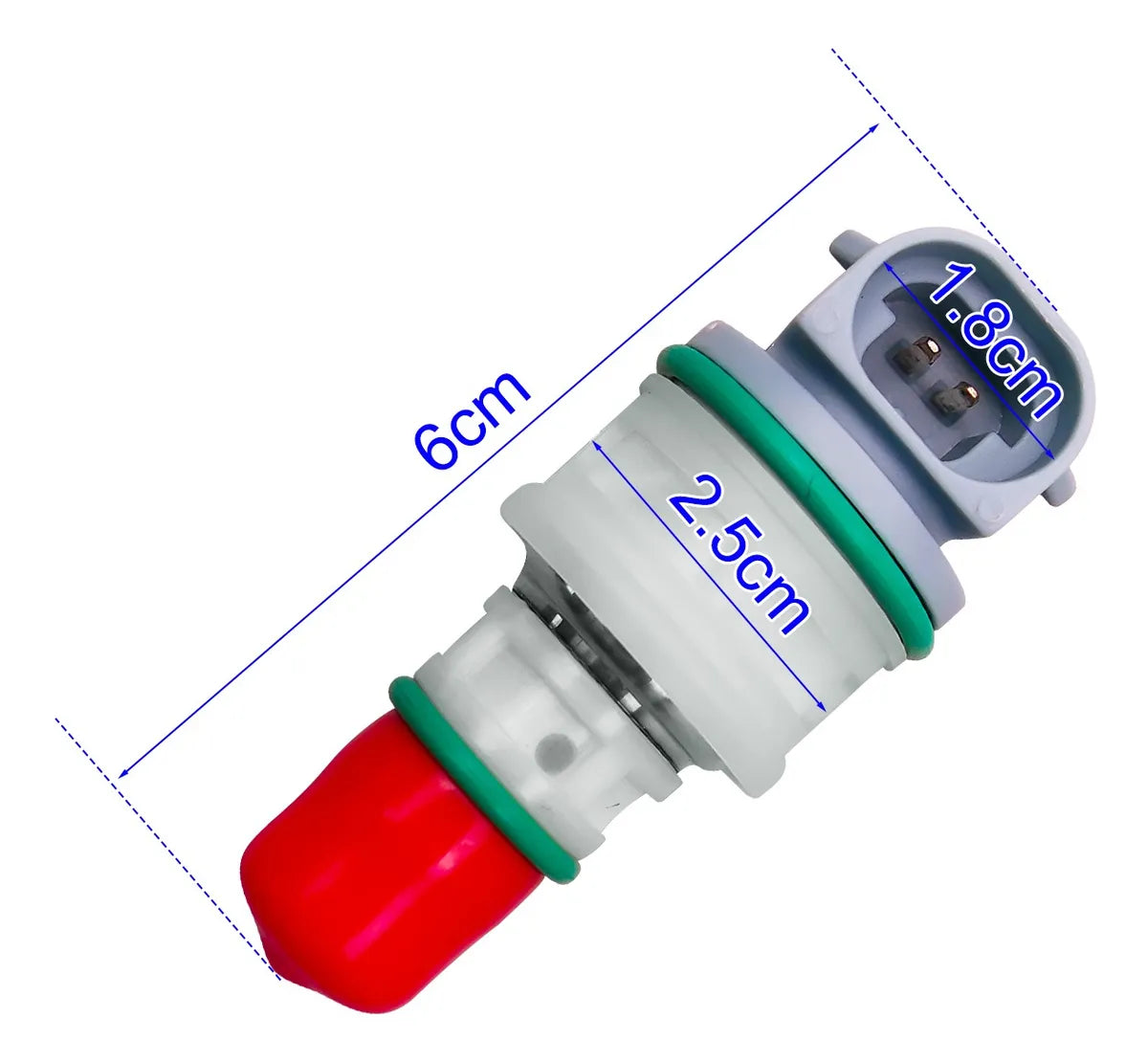 Inyector Gasolina Para Gmc Chevy Tbi 1.6l 96-02 Azul