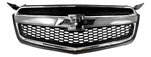 PARRILLA NEGRA CON FILO CROMADO COMPLETA AVEO 17-18