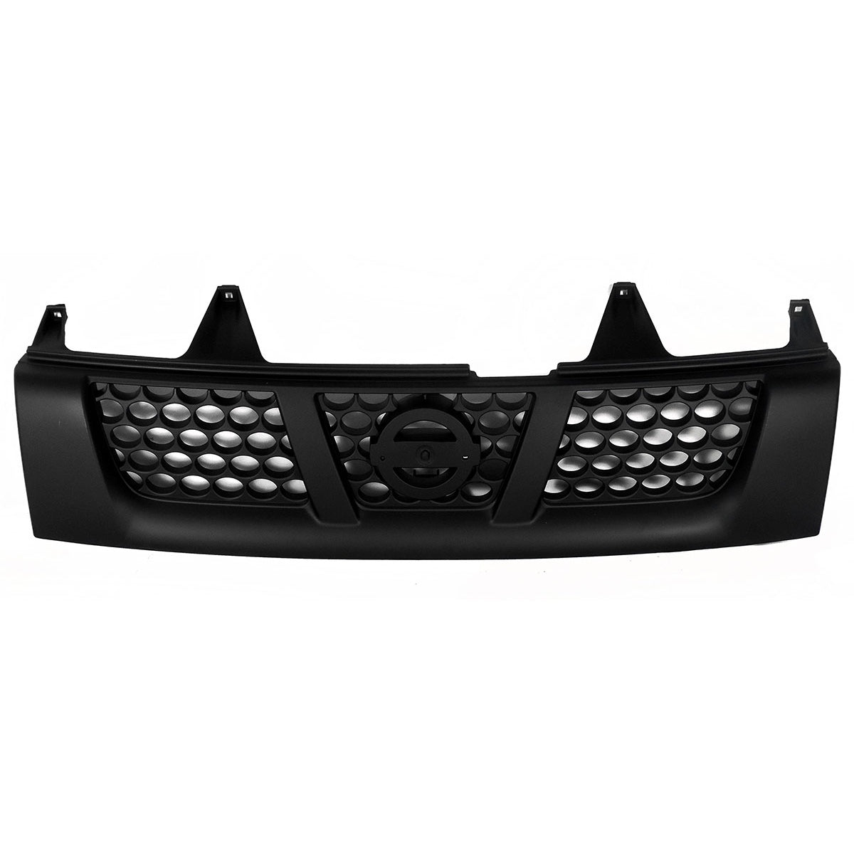 PARRILLA NEGRA LISA FRONTIER 11-15 / NP-300 (D-22) 2/4WD 08-15