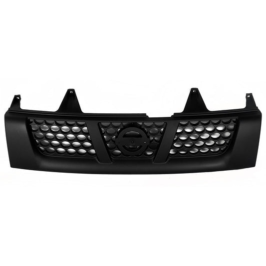 PARRILLA NEGRA LISA FRONTIER 11-15 / NP-300 (D-22) 2/4WD 08-15