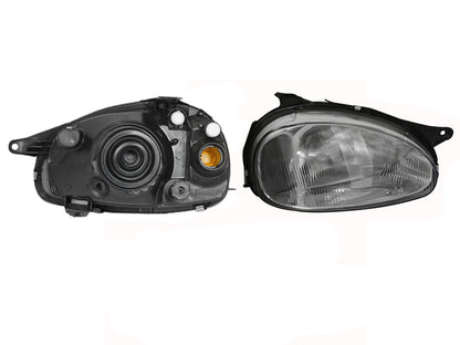 FARO FONDO CROMADO RAYADO VIDRIO 3-4PTS CHEVY 94-00