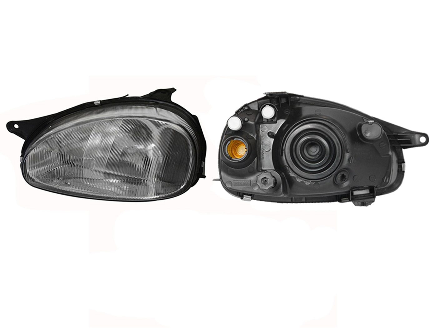 FARO FONDO CROMADO RAYADO VIDRIO 3-4PTS CHEVY 94-00