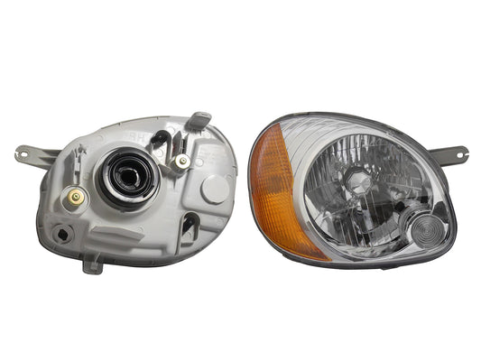 FARO LISO CON CUARTO AMBAR ATOS 02-04