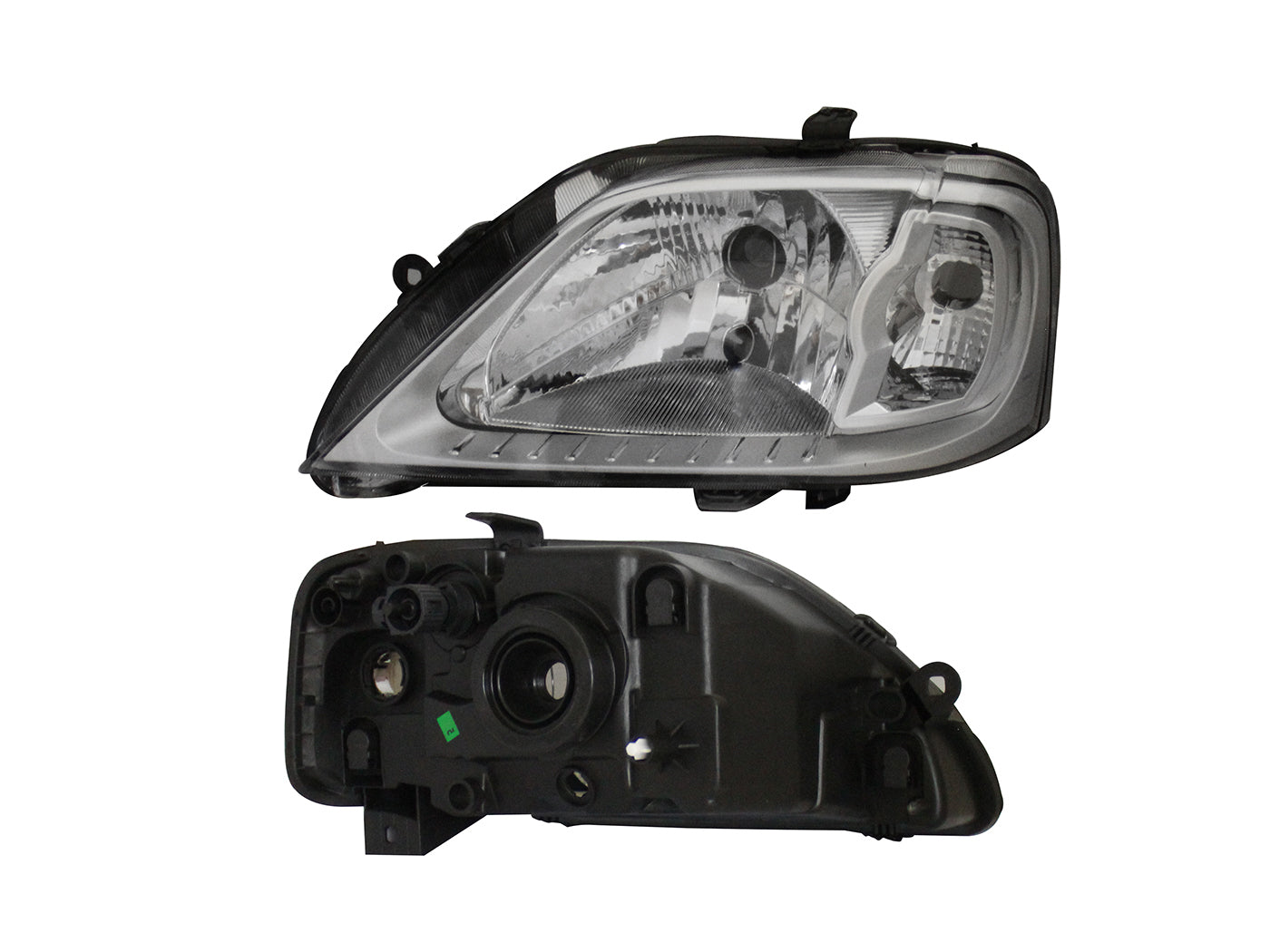 FARO FARO CROMADO LISO CON CUARTO RAYADO APRIO 08-10