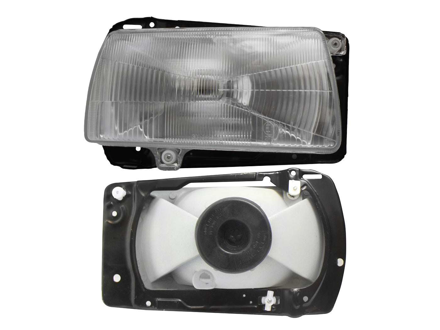 FARO FONDO CROMADO CON BASE METAL VIDRIO RAYADO JETA A2 87-92